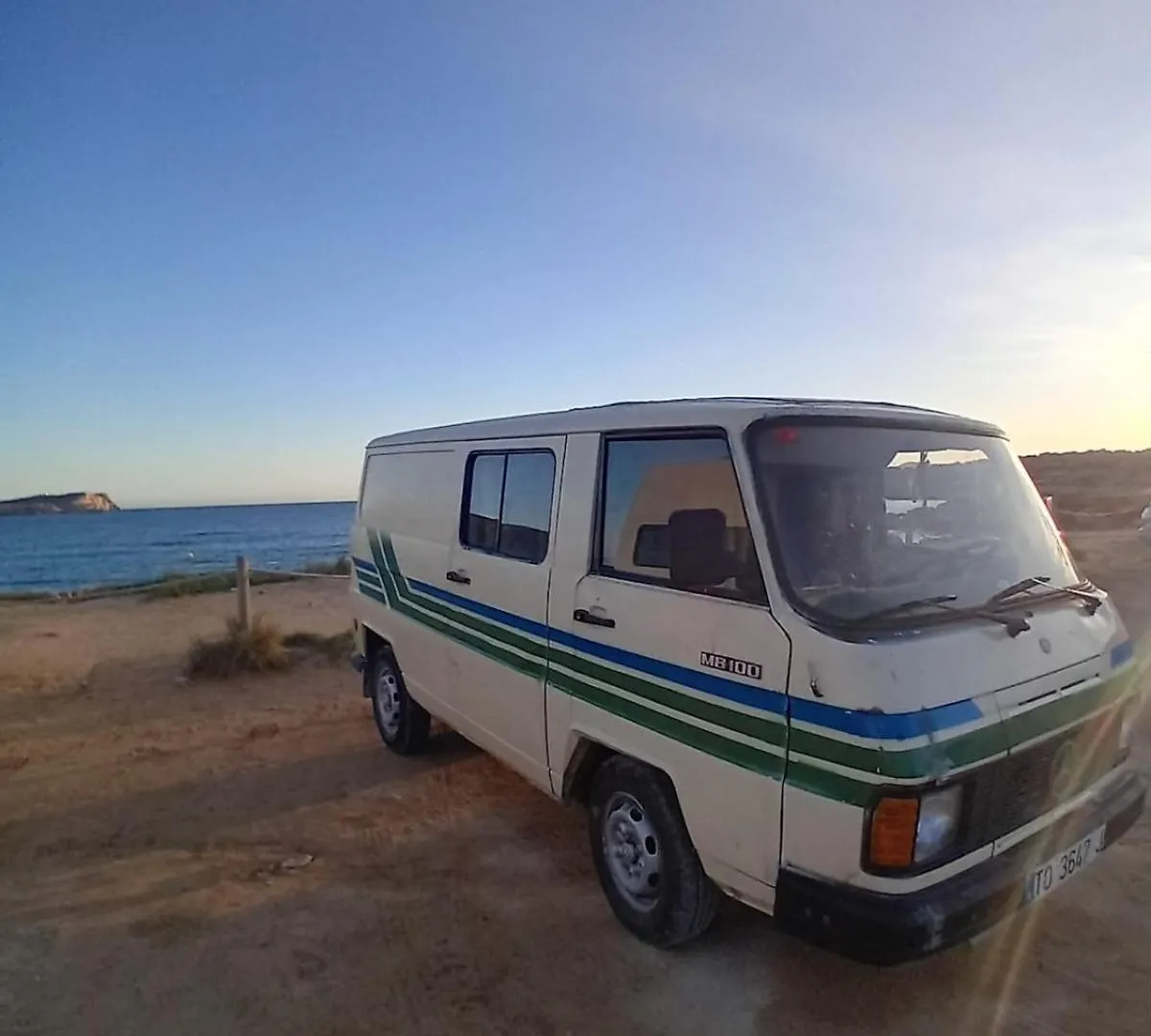 Camper Van Vintage For Drive With Full Equipment Mallorca Sol de Mallorca
